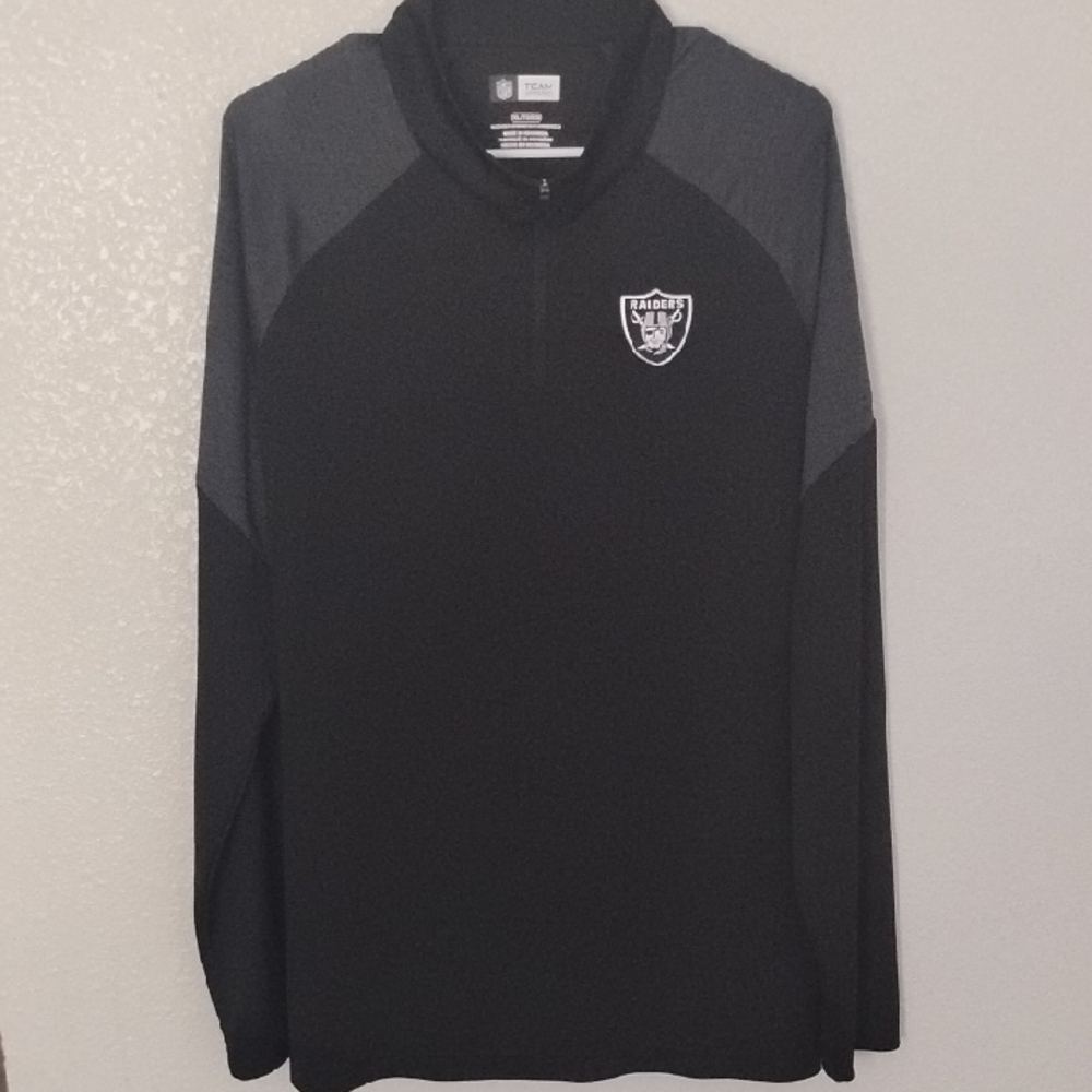NFL Black and Gray Turtleneck Sweater